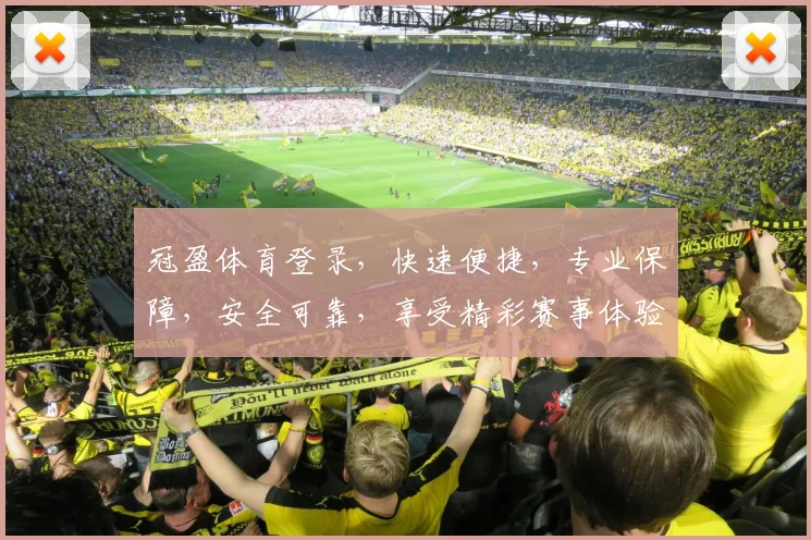 冠盈体育登录，快速便捷，专业保障，安全可靠，享受精彩赛事体验，不容错过